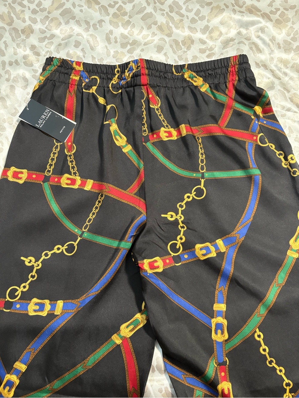 Lauren Ralph Lauren Ziakash Full-Length Pull-On Pants - Petite Medium - NEW! - Picture 5 of 7